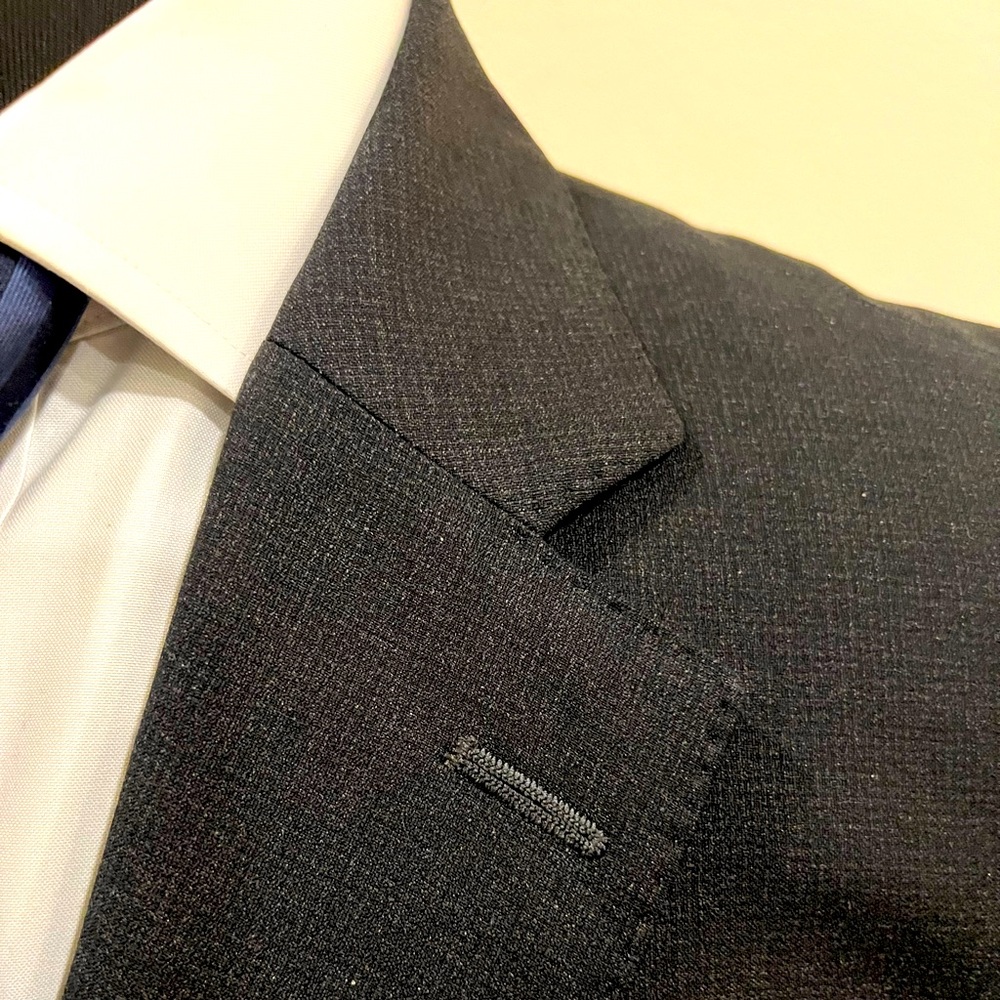 PETER MILLAR SPORT COAT BLAZER JACKET NAVY MEN 46R - Picture 3 of 10